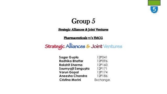 FMCG vs Pharmaceuticals: Strategic Alliances  Joint Ventures
