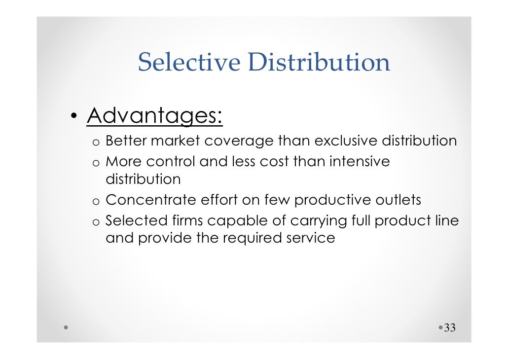 Sales & Distribution