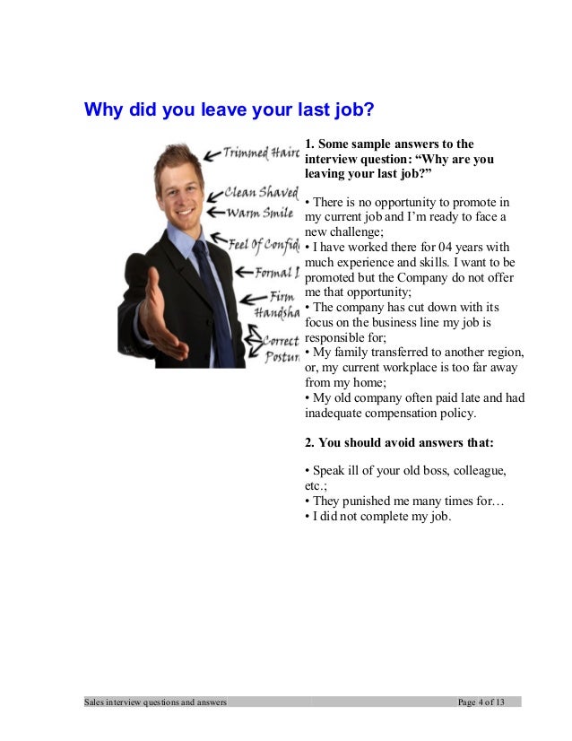 sales manager interview questions