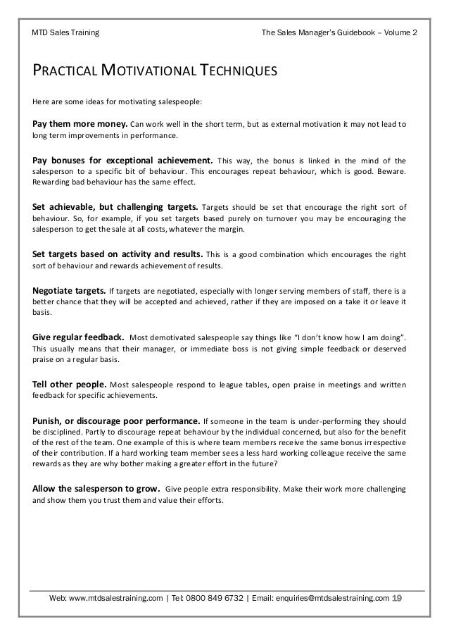 questions report building sales training