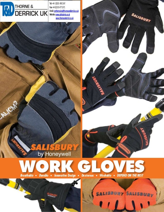 Salisbury Work Gloves Electrical Safety Hand Protection Cut