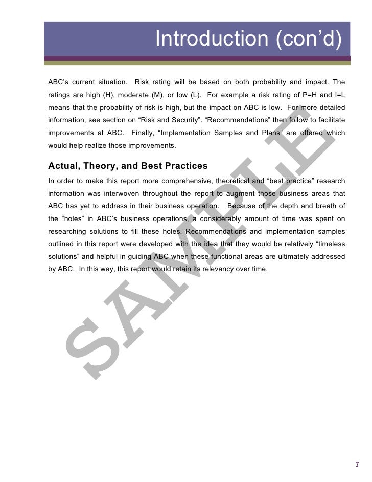poorly written business report poorly written business report