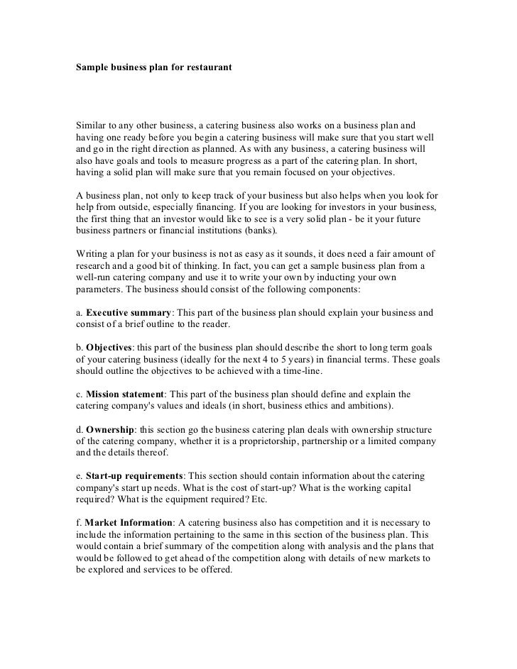 business outline