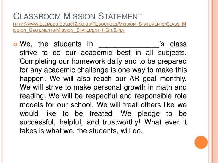 sample-classroom-mission-statement