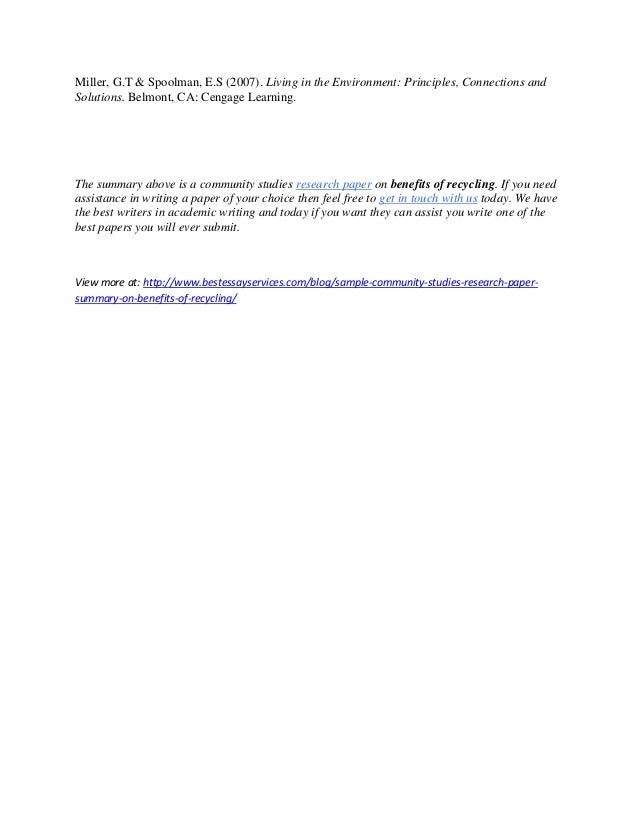 term paper on recycling Read this essay on recycling come browse our large digital warehouse of free sample essays get the knowledge you need in order to pass your classes and more only. term paper on recycling Read this essay on recycling come browse our large digital warehouse of free sample essays get the knowledge you need in order to pass your classes and more only.