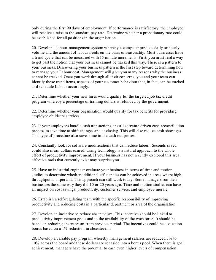 sample contract probationary