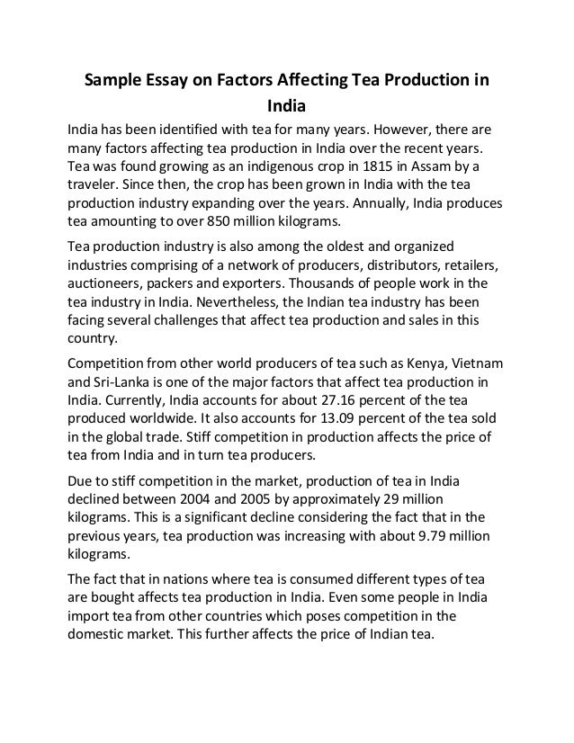 Essay about india country