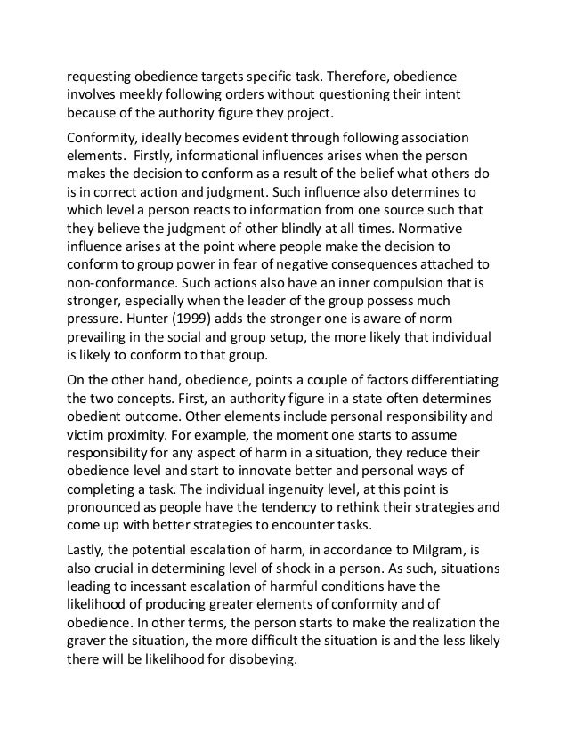 Topic For English Essay Conformity And Obedience Essay Research Paper Conformity Best How To Write A Proposal Essay also Research Paper Essay Example Conformity And Obedience Essay Conclusion Conformity And Obedience Health And Fitness Essays