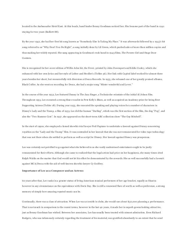 essay on life lessons