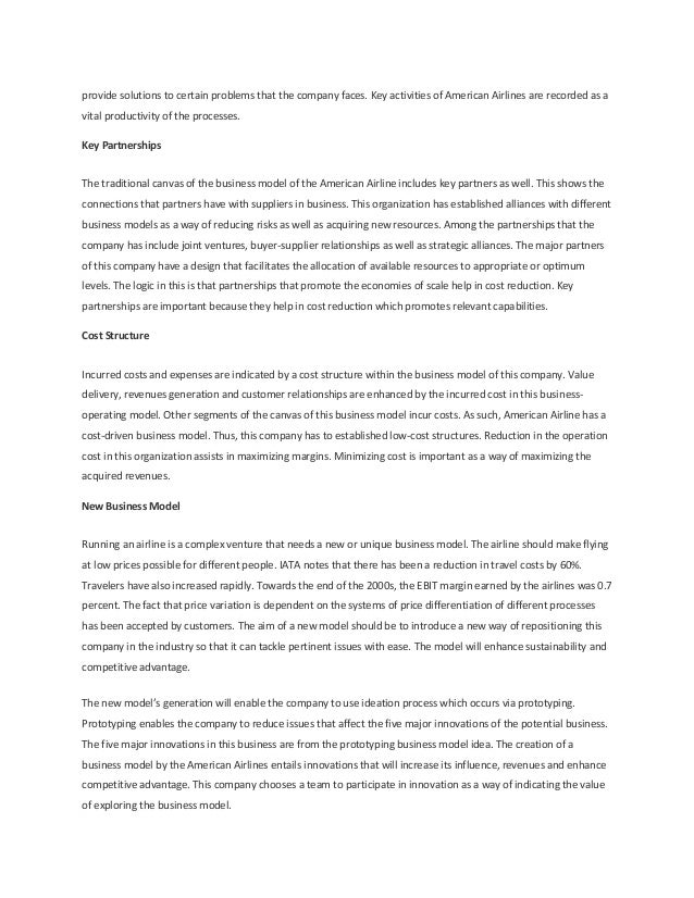 Cheap airlines essay