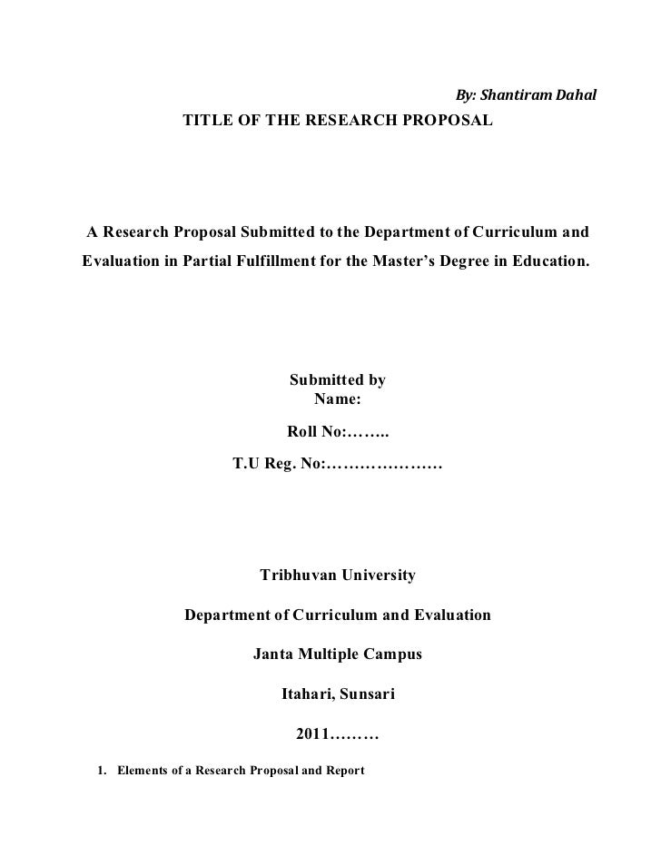 Action research dissertation proposal