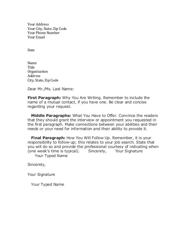 Sample resignation letter 1