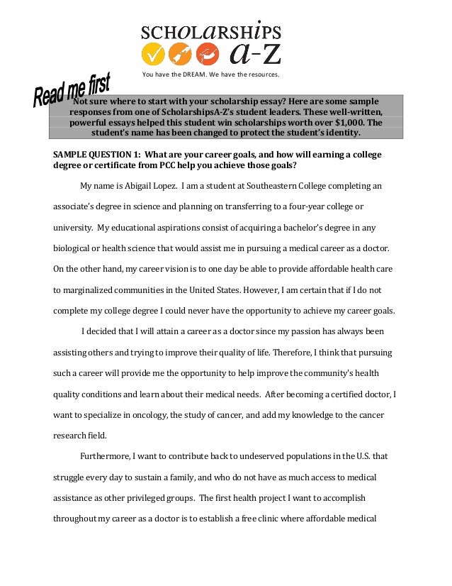 Thesis For College Application Essay