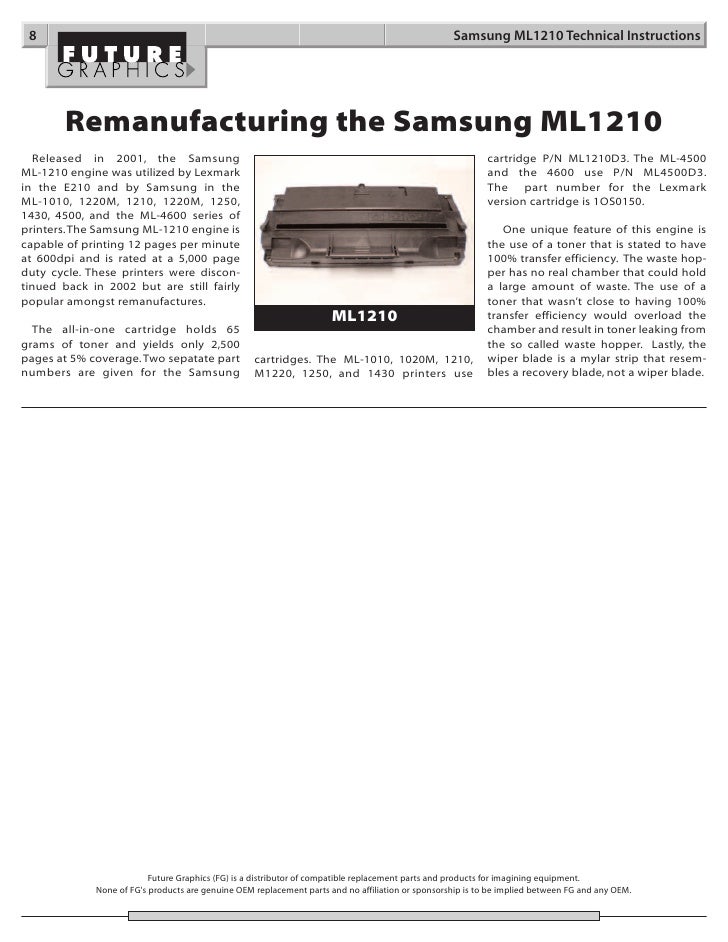 Драйвер на Samsung Ml-2010