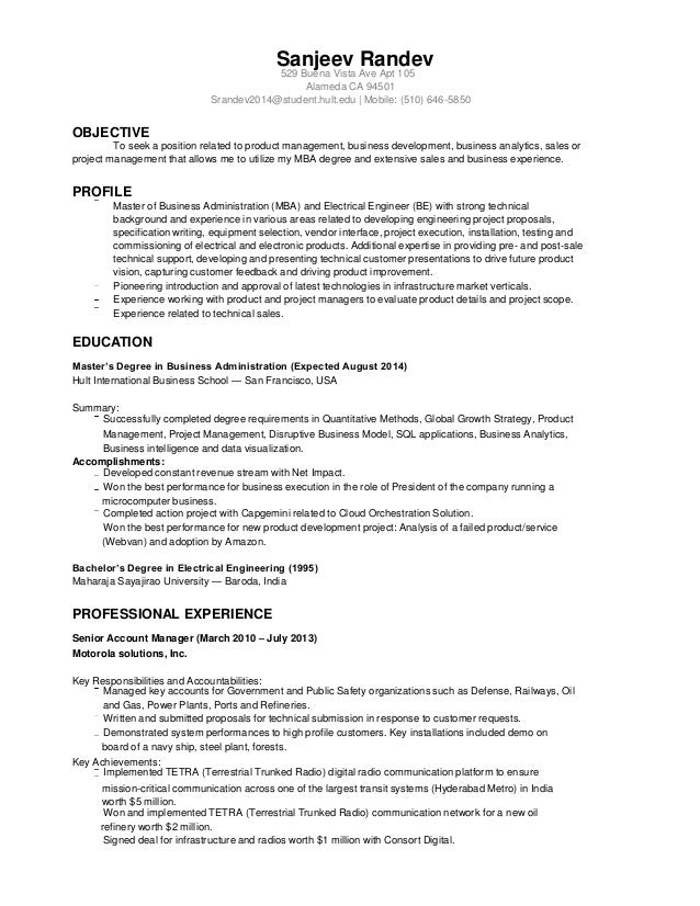 resume format for electrical engineer