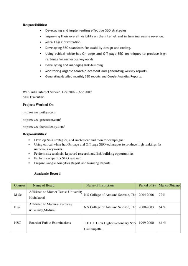 Resume writing service of naukri