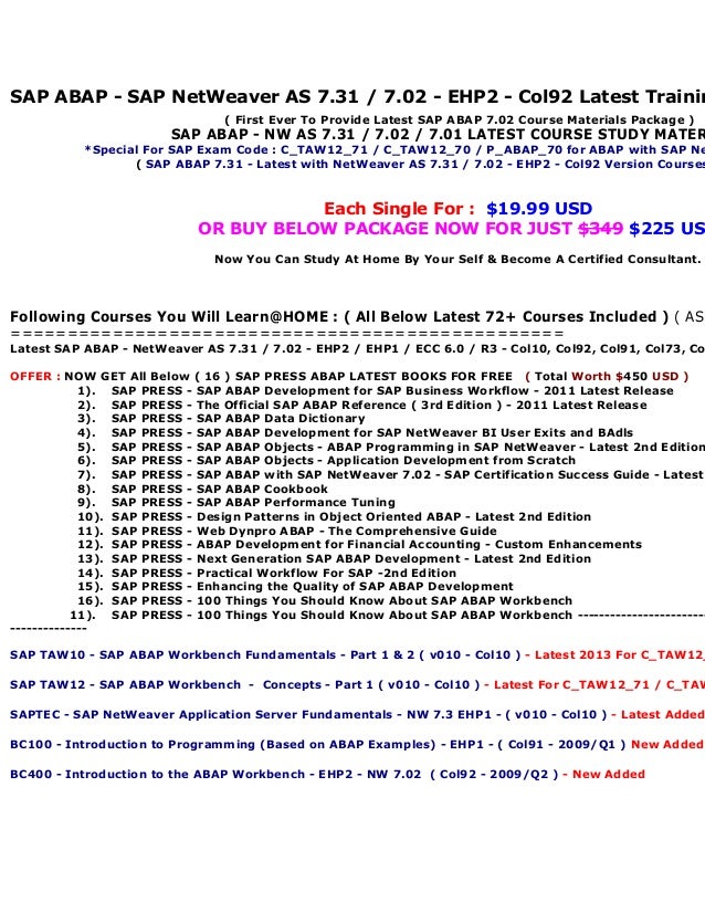 Abap Material