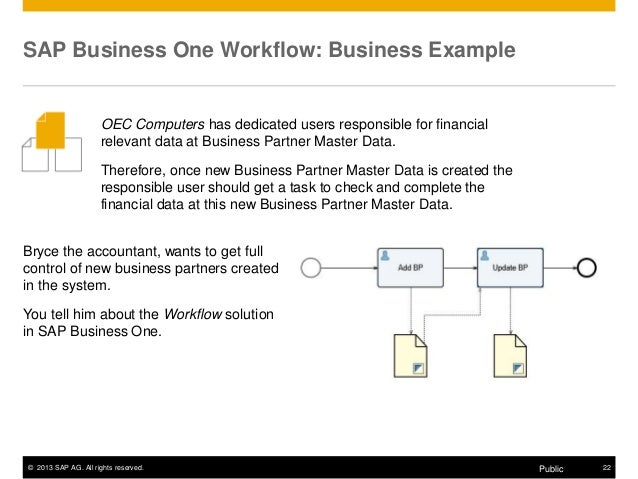 sap workflow exles autodesk technical webinar sap business one sap workflow exles autodesk technical webinar sap business one