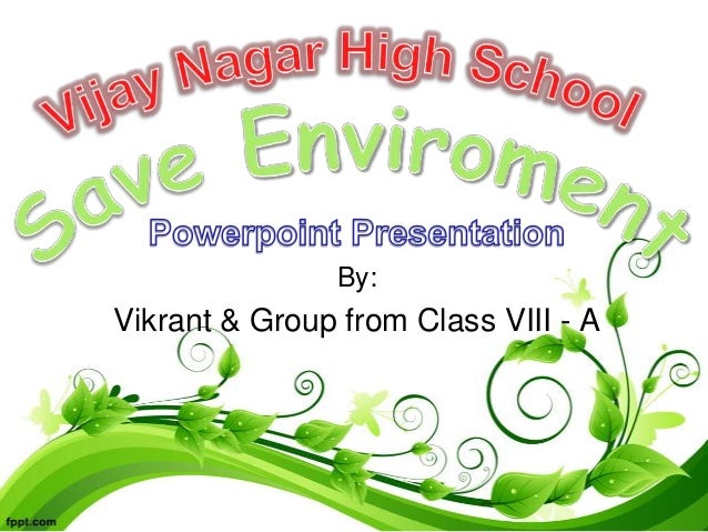 save environment ppt 1 638