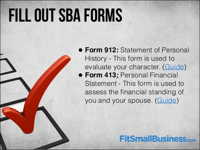 sba personal financial statement 413 sba personal financial statement 413