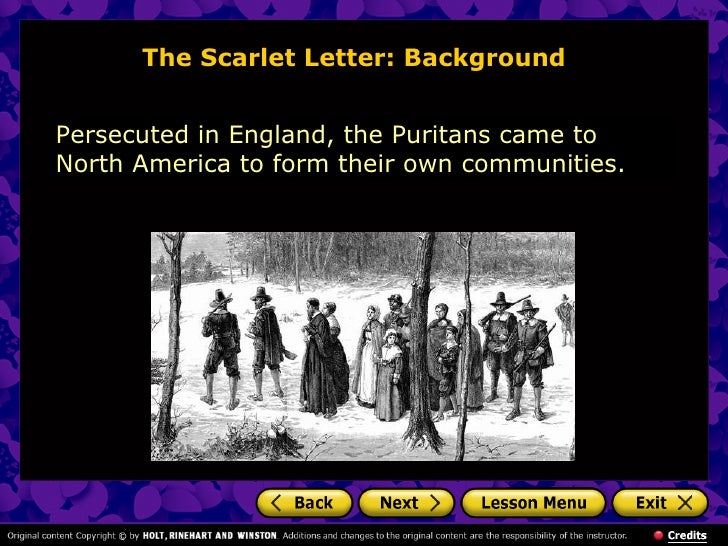 the scarlet letter the satire of puritan beliefs In the scarlet letter, hawthorne uses the occurrences of the scarlet letter, the scaffold, the puritans, the prison, and the forest in the story to develop his themes of sin, hypocrisy, and corruption within the puritan society. the scarlet letter the satire of puritan beliefs In the scarlet letter, hawthorne uses the occurrences of the scarlet letter, the scaffold, the puritans, the prison, and the forest in the story to develop his themes of sin, hypocrisy, and corruption within the puritan society.