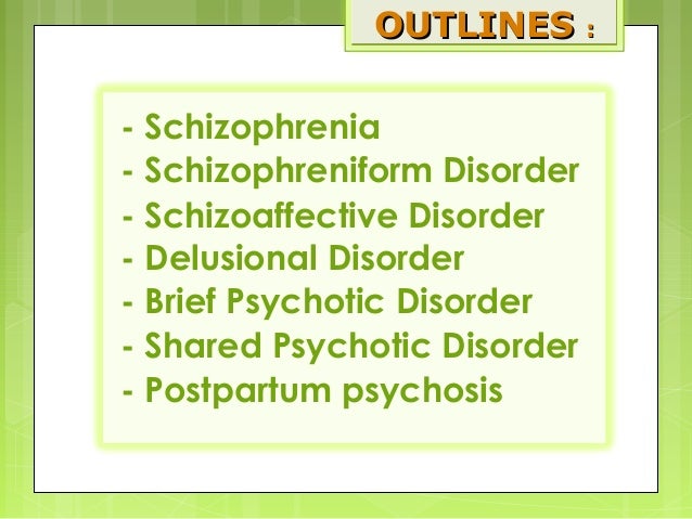 Paper schizophrenia term