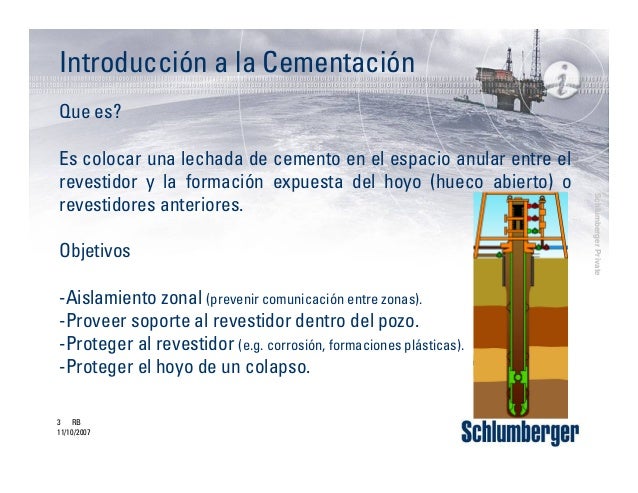 Schlumberger cementaciondepozos