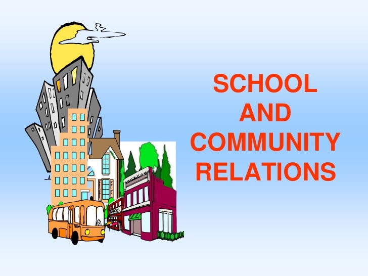 School and Community Relations