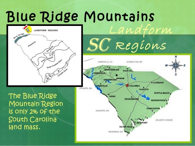 Science south carolina landforms power point