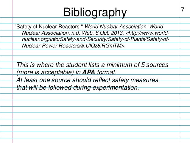 How to write a bibliography worksheet