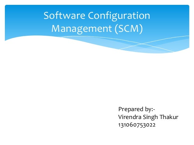 Configuration Management Processes Tools