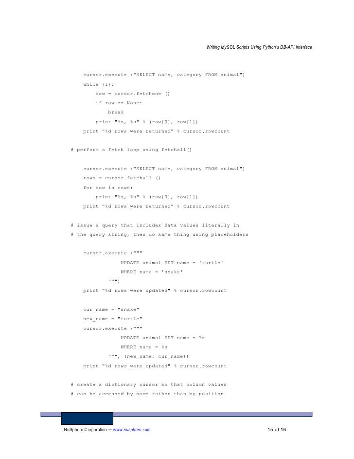 writing python scripts writing python scripts