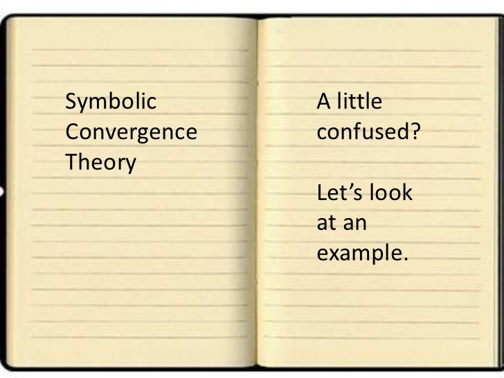 symbolic convergence theory examples
