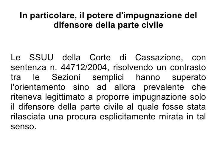 Scuola forense 2012 costituzione di parte civile