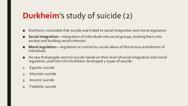 Durkheim's thesis on suicide - worldhistoryfsallsdsu.web.fc2.com