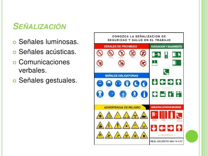 Señalización de seguridad