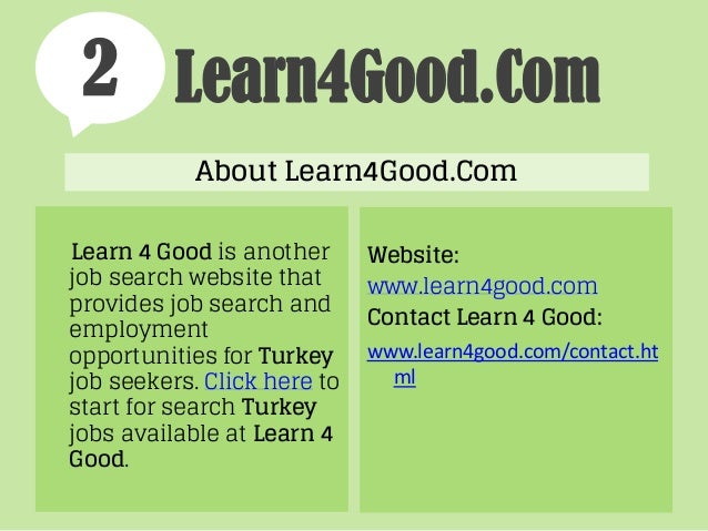 good job finder websites