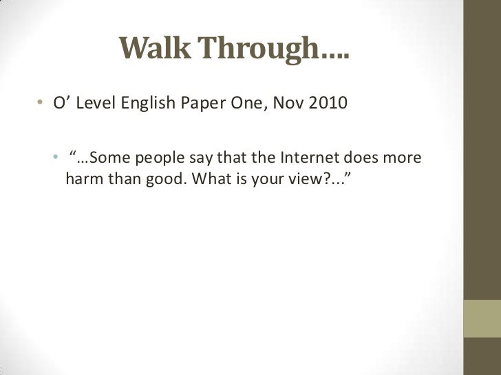 Compare & Contrast Essay: Advantages and Disadvantages