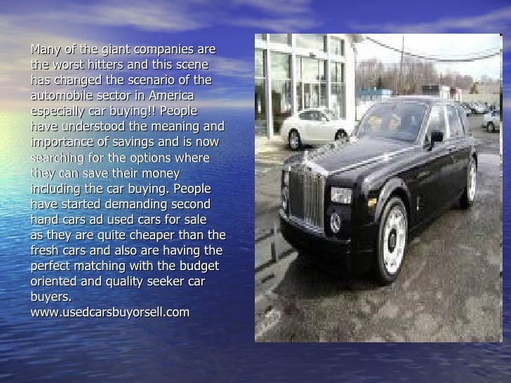 Second Hand Cars For Sale In Usa