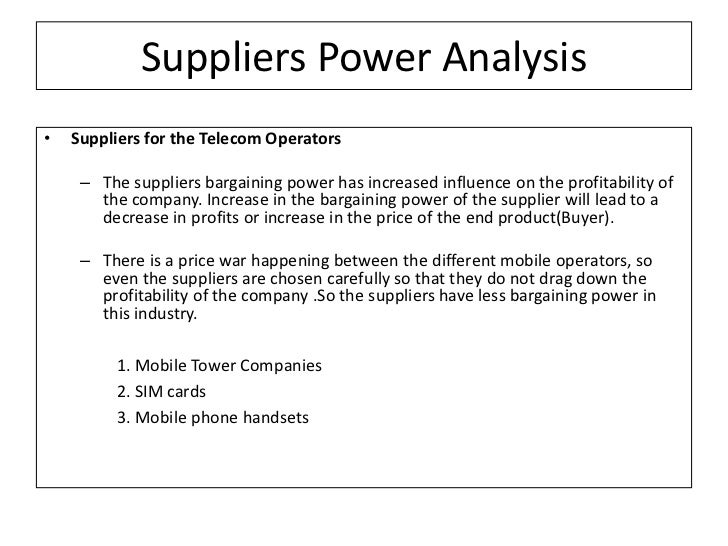 suppliers bargaining power in radio industry suppliers bargaining power in radio industry