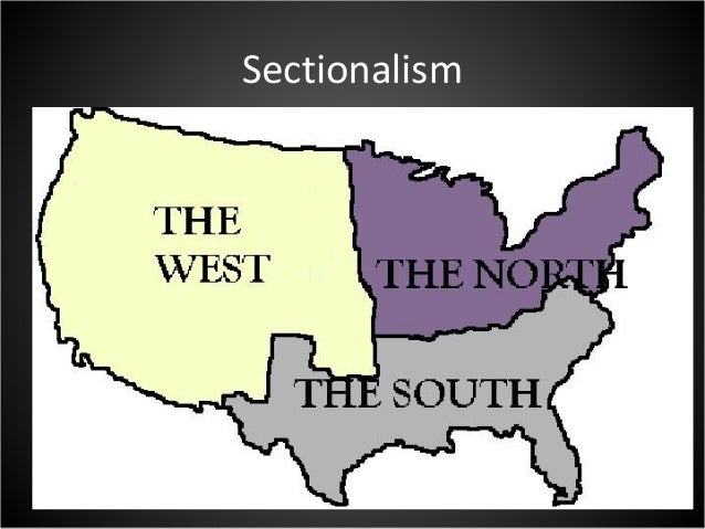 Sectionalism Chart