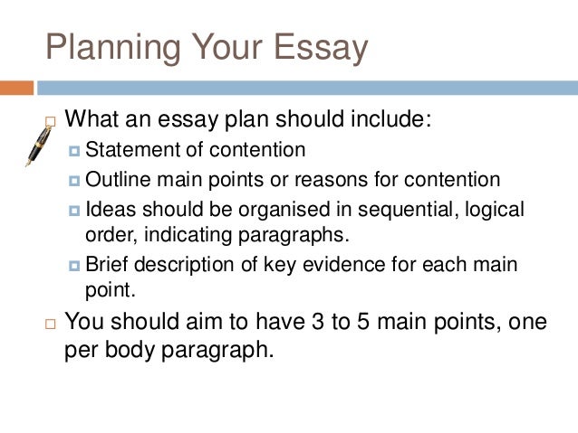 writing a plan for an essay writing a plan for an essay