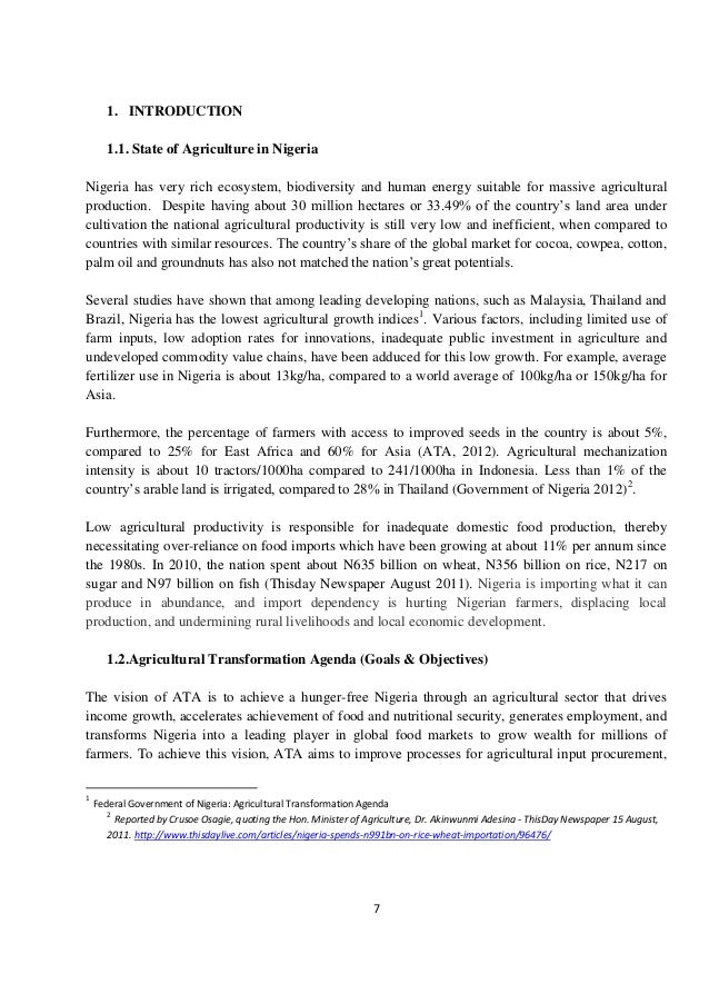 Nigerian national biodiversity strategy and action plan