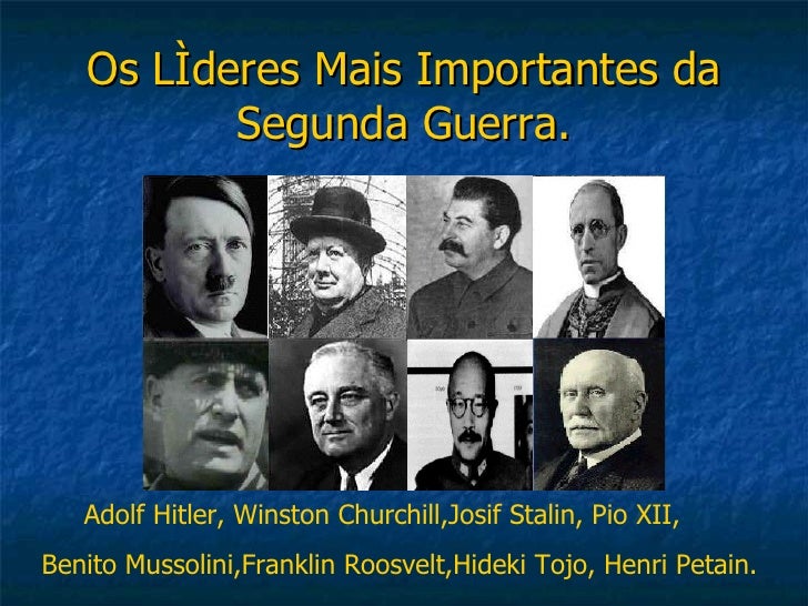 Segunda guerra mundial