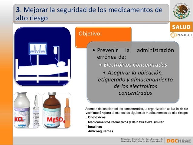 Seguridad del paciente imss