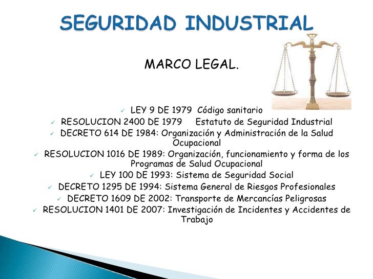 Seguridad industrial