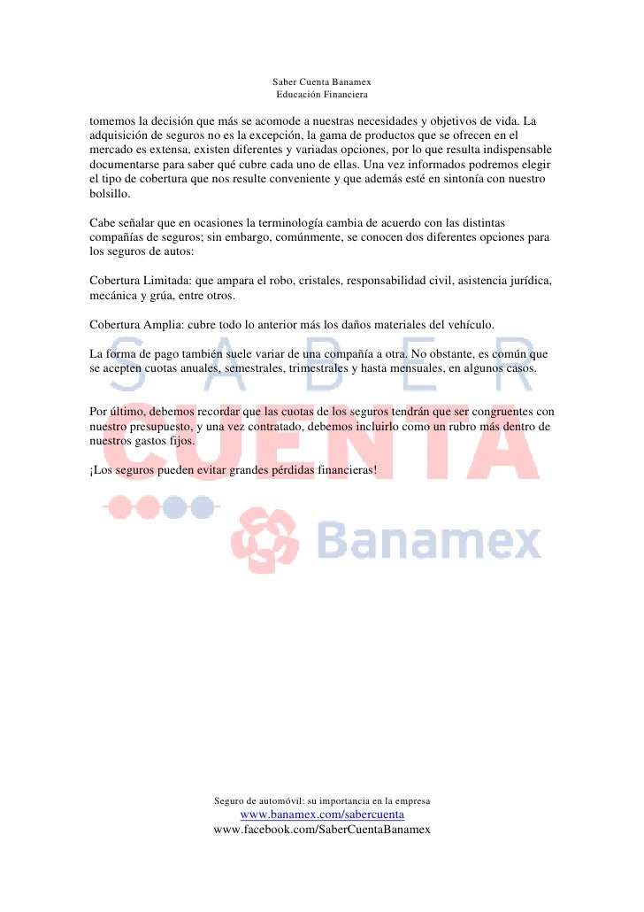 Seguro Automotriz Liverpool