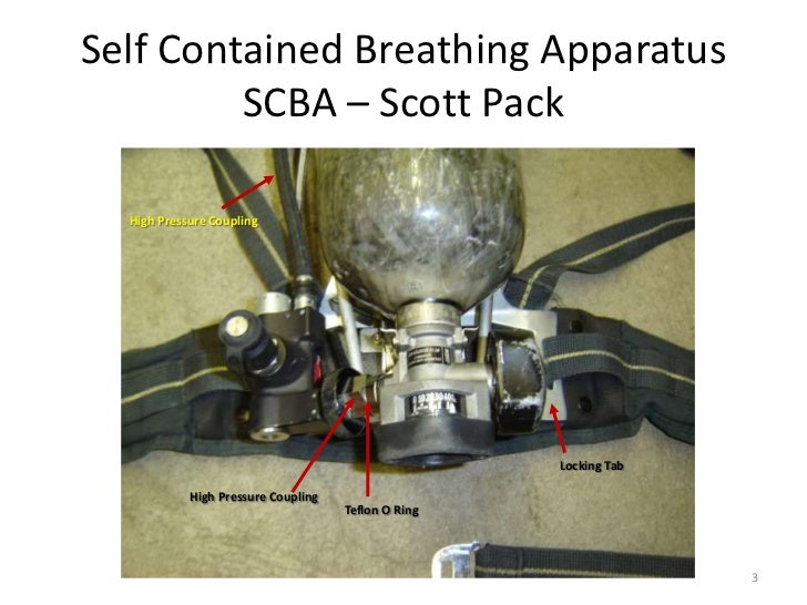 SCBA self contained breathing apparatus