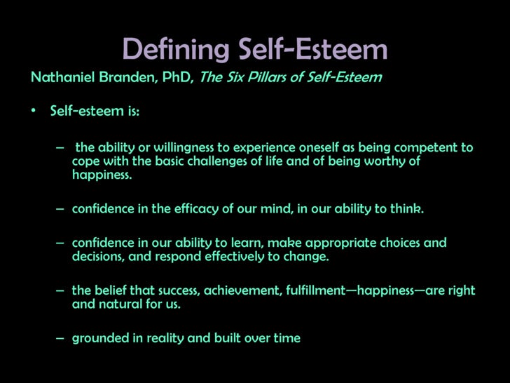defining self esteem When considering self-esteem it is important to note that both high and low levels can be emotionally and socially harmful for the individual. defining self esteem When considering self-esteem it is important to note that both high and low levels can be emotionally and socially harmful for the individual.