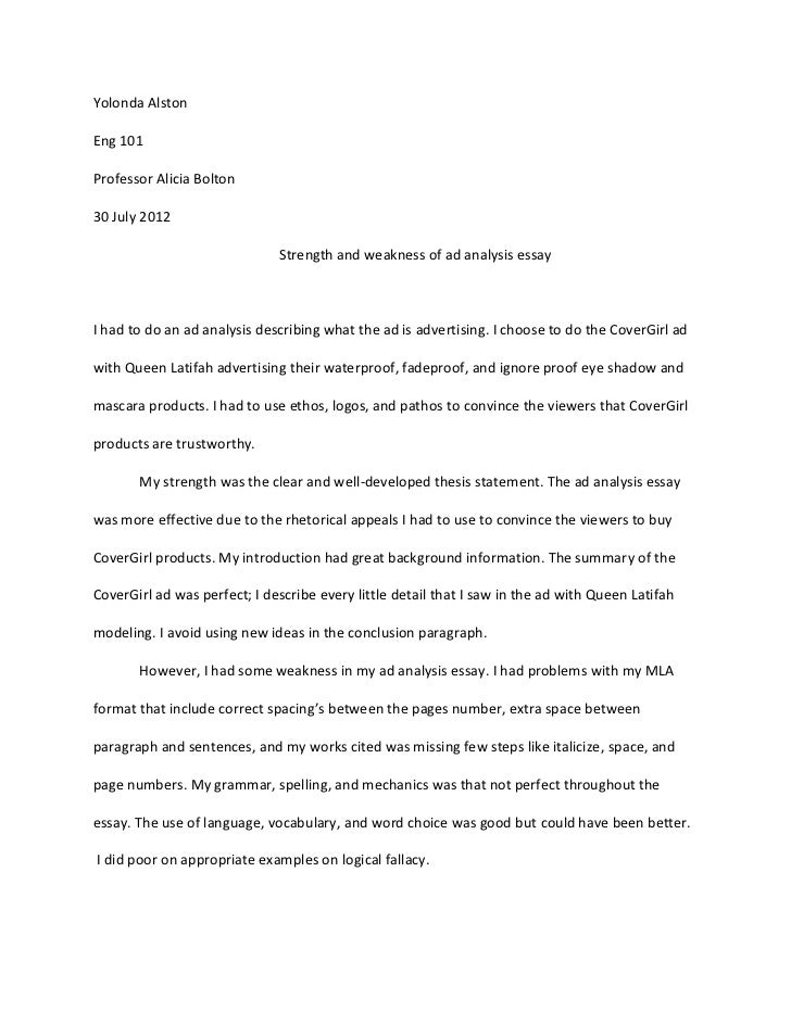 Shampoo advertisement essays